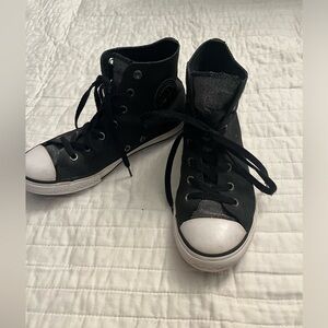Converse Chuck Taylor All Star Glitter Leather High Top Sneaker